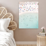 Shop Summer in Italy II Photo Canvas Art Print-Amalfi Coast Italy, Blue, Boho, Coastal, Green, Photography, Photography Canvas Prints, Portrait, View All-framed wall decor artwork