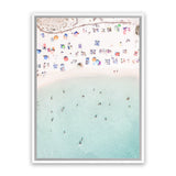 Shop Summer in Italy II Photo Canvas Art Print-Amalfi Coast Italy, Blue, Boho, Coastal, Green, Photography, Photography Canvas Prints, Portrait, View All-framed wall decor artwork