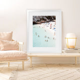 Shop Summer in Italy III Photo Art Print-Amalfi Coast Italy, Blue, Boho, Coastal, Green, Photography, Portrait, Tropical, View All-framed poster wall decor artwork