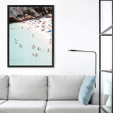 Shop Summer in Italy III Photo Canvas Art Print-Amalfi Coast Italy, Blue, Boho, Coastal, Green, Photography, Photography Canvas Prints, Portrait, View All-framed wall decor artwork