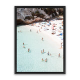 Shop Summer in Italy III Photo Canvas Art Print-Amalfi Coast Italy, Blue, Boho, Coastal, Green, Photography, Photography Canvas Prints, Portrait, View All-framed wall decor artwork