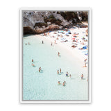 Shop Summer in Italy III Photo Canvas Art Print-Amalfi Coast Italy, Blue, Boho, Coastal, Green, Photography, Photography Canvas Prints, Portrait, View All-framed wall decor artwork