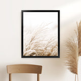 Shop Winter Pampas Grass Photo Wall Art Print-Boho, Botanicals, Coastal, Hamptons, Neutrals, Photography, Portrait, Scandinavian, View All-framed poster wall decor artwork