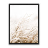 Shop Winter Pampas Reeds Photo Canvas Print-Boho, Hamptons, Neutrals, Photography Canvas Prints, Portrait, Scandinavian, View All-framed wall decor artwork