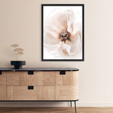 Shop Winter Blooms II Photo Canvas Art Print-Florals, Neutrals, Photography, Photography Canvas Prints, Pink, Portrait, Purple, View All-framed wall decor artwork