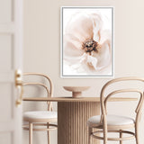 Shop Winter Blooms II Photo Canvas Art Print-Florals, Neutrals, Photography, Photography Canvas Prints, Pink, Portrait, Purple, View All-framed wall decor artwork
