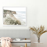 Shop View Of Gibson Steps Photo Art Print-Boho, Coastal, Green, Landscape, Photography, View All-framed poster wall decor artwork