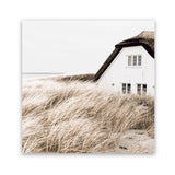 Shop Coastal Barn (Square) Photo Art Print-Boho, Brown, Coastal, Hamptons, Neutrals, Photography, Scandinavian, Square, View All-framed poster wall decor artwork