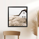 Shop Coastal Barn (Square) Photo Art Print-Boho, Brown, Coastal, Hamptons, Neutrals, Photography, Scandinavian, Square, View All-framed poster wall decor artwork