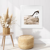Shop Coastal Barn (Square) Photo Art Print-Boho, Brown, Coastal, Hamptons, Neutrals, Photography, Scandinavian, Square, View All-framed poster wall decor artwork