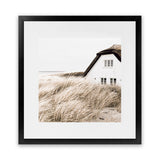 Shop Coastal Barn (Square) Photo Art Print-Boho, Brown, Coastal, Hamptons, Neutrals, Photography, Scandinavian, Square, View All-framed poster wall decor artwork