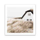 Shop Coastal Barn (Square) Photo Art Print-Boho, Brown, Coastal, Hamptons, Neutrals, Photography, Scandinavian, Square, View All-framed poster wall decor artwork