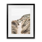 Shop Coastal Path II Photo Art Print-Boho, Brown, Coastal, Green, Nature, Photography, Portrait, View All-framed poster wall decor artwork