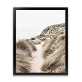 Shop Coastal Path II Photo Art Print-Boho, Brown, Coastal, Green, Nature, Photography, Portrait, View All-framed poster wall decor artwork