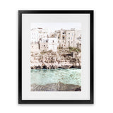 Shop Puglia View I Photo Art Print-Amalfi Coast Italy, Boho, Coastal, Green, Neutrals, Photography, Portrait, View All-framed poster wall decor artwork