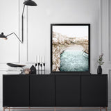 Shop Puglia View II Photo Art Print-Amalfi Coast Italy, Blue, Boho, Coastal, Neutrals, Photography, Portrait, View All-framed poster wall decor artwork