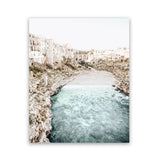 Shop Puglia View II Photo Art Print-Amalfi Coast Italy, Blue, Boho, Coastal, Neutrals, Photography, Portrait, View All-framed poster wall decor artwork