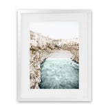 Shop Puglia View II Photo Art Print-Amalfi Coast Italy, Blue, Boho, Coastal, Neutrals, Photography, Portrait, View All-framed poster wall decor artwork