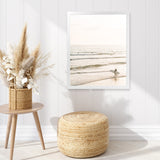 Shop Going Surfing Photo Art Print-Coastal, Neutrals, Photography, Portrait, View All-framed poster wall decor artwork