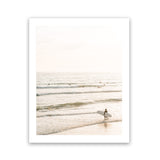 Shop Going Surfing Photo Art Print-Coastal, Neutrals, Photography, Portrait, View All-framed poster wall decor artwork