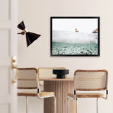 Shop Underwater Horizon II Photo Art Print-Blue, Boho, Coastal, Green, Landscape, Photography, Tropical, View All-framed poster wall decor artwork