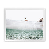 Shop Underwater Horizon II Photo Art Print-Blue, Boho, Coastal, Green, Landscape, Photography, Tropical, View All-framed poster wall decor artwork