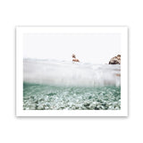 Shop Underwater Horizon II Photo Art Print-Blue, Boho, Coastal, Green, Landscape, Photography, Tropical, View All-framed poster wall decor artwork