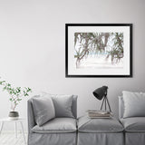 Shop Pandanus Palm Beach Photo Art Print-Botanicals, Coastal, Green, Landscape, Nature, Photography, Tropical, View All-framed poster wall decor artwork