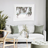 Shop Pandanus Palm Beach Photo Art Print-Botanicals, Coastal, Green, Landscape, Nature, Photography, Tropical, View All-framed poster wall decor artwork