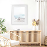 Shop Santorini Summer III Photo Art Print-Boho, Coastal, Greece, Photography, Portrait, View All, White-framed poster wall decor artwork