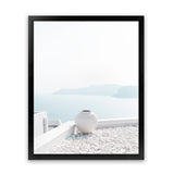 Shop Santorini Summer III Photo Art Print-Boho, Coastal, Greece, Photography, Portrait, View All, White-framed poster wall decor artwork