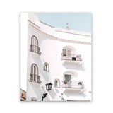 Shop Positano Villa Photo Art Print-Amalfi Coast Italy, Coastal, Photography, Portrait, View All, White-framed poster wall decor artwork