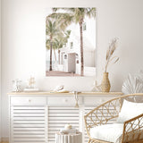 Shop Island Breeze I Photo Canvas Art Print-Boho, Coastal, Green, Photography, Photography Canvas Prints, Portrait, Tropical, View All, White-framed wall decor artwork