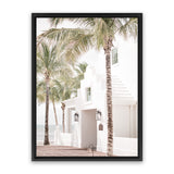 Shop Island Breeze I Photo Canvas Art Print-Boho, Coastal, Green, Photography, Photography Canvas Prints, Portrait, Tropical, View All, White-framed wall decor artwork