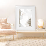 Shop Old Steps Photo Art Print-Amalfi Coast Italy, Boho, Greece, Neutrals, Photography, Portrait, View All, White-framed poster wall decor artwork