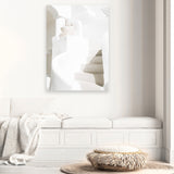 Shop Old Steps Photo Canvas Art Print-Amalfi Coast Italy, Boho, Greece, Neutrals, Photography, Photography Canvas Prints, Portrait, View All, White-framed wall decor artwork