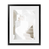 Shop Old Steps Photo Art Print-Amalfi Coast Italy, Boho, Greece, Neutrals, Photography, Portrait, View All, White-framed poster wall decor artwork