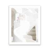 Shop Old Steps Photo Art Print-Amalfi Coast Italy, Boho, Greece, Neutrals, Photography, Portrait, View All, White-framed poster wall decor artwork