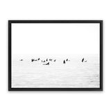 Shop Surf Point Photo Canvas Art Print-Boho, Coastal, Landscape, Photography, Photography Canvas Prints, Tropical, View All, White-framed wall decor artwork