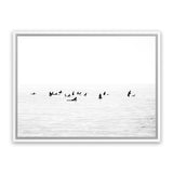 Shop Surf Point Photo Canvas Art Print-Boho, Coastal, Landscape, Photography, Photography Canvas Prints, Tropical, View All, White-framed wall decor artwork