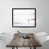Shop Last Surf Photo Art Print-Boho, Coastal, Landscape, Neutrals, Photography, Tropical, View All, White-framed poster wall decor artwork