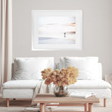 Shop Last Surf Photo Art Print-Boho, Coastal, Landscape, Neutrals, Photography, Tropical, View All, White-framed poster wall decor artwork