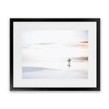 Shop Last Surf Photo Art Print-Boho, Coastal, Landscape, Neutrals, Photography, Tropical, View All, White-framed poster wall decor artwork