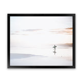 Shop Last Surf Photo Art Print-Boho, Coastal, Landscape, Neutrals, Photography, Tropical, View All, White-framed poster wall decor artwork
