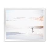 Shop Last Surf Photo Art Print-Boho, Coastal, Landscape, Neutrals, Photography, Tropical, View All, White-framed poster wall decor artwork