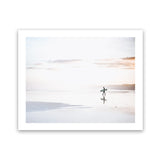 Shop Last Surf Photo Art Print-Boho, Coastal, Landscape, Neutrals, Photography, Tropical, View All, White-framed poster wall decor artwork