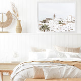 Shop White City Photo Art Print-Amalfi Coast Italy, Boho, Coastal, Landscape, Photography, View All, White-framed poster wall decor artwork