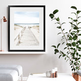 Shop Beach Bridge Photo Art Print-Boho, Coastal, Neutrals, Photography, Portrait, Tropical, View All-framed poster wall decor artwork