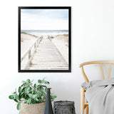 Shop Beach Bridge Photo Art Print-Boho, Coastal, Neutrals, Photography, Portrait, Tropical, View All-framed poster wall decor artwork