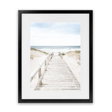 Shop Beach Bridge Photo Art Print-Boho, Coastal, Neutrals, Photography, Portrait, Tropical, View All-framed poster wall decor artwork